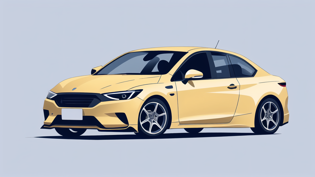 carbon fiber car, Car wash with a white van and orange car, vibrant hues, Carbon Fiber Auto Parts