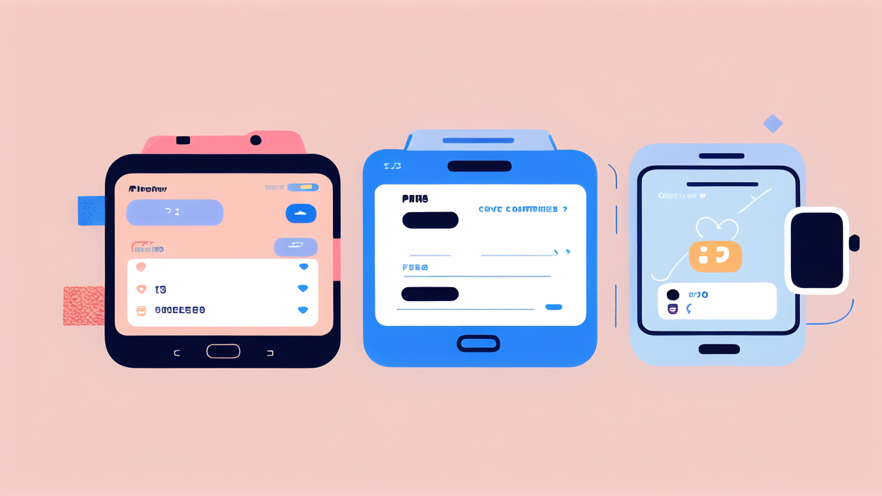 wearables clothing, Smartwatch apps display weather, social media, and gaming interfaces, showcasing connectivity.