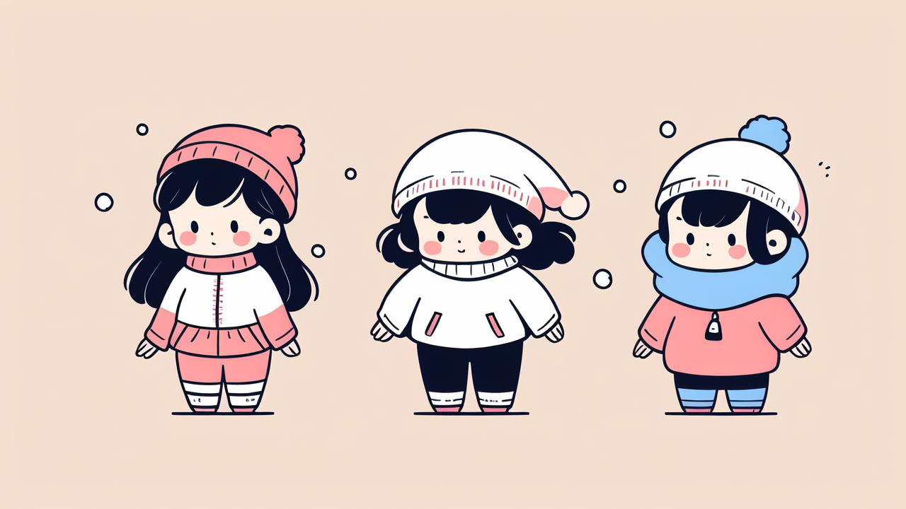 Winter Baby Rompers