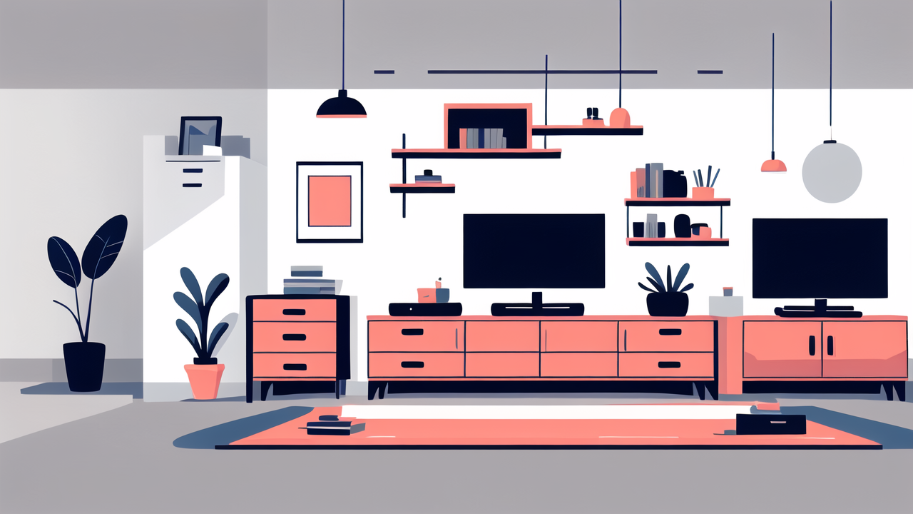 rustic grey tv stand