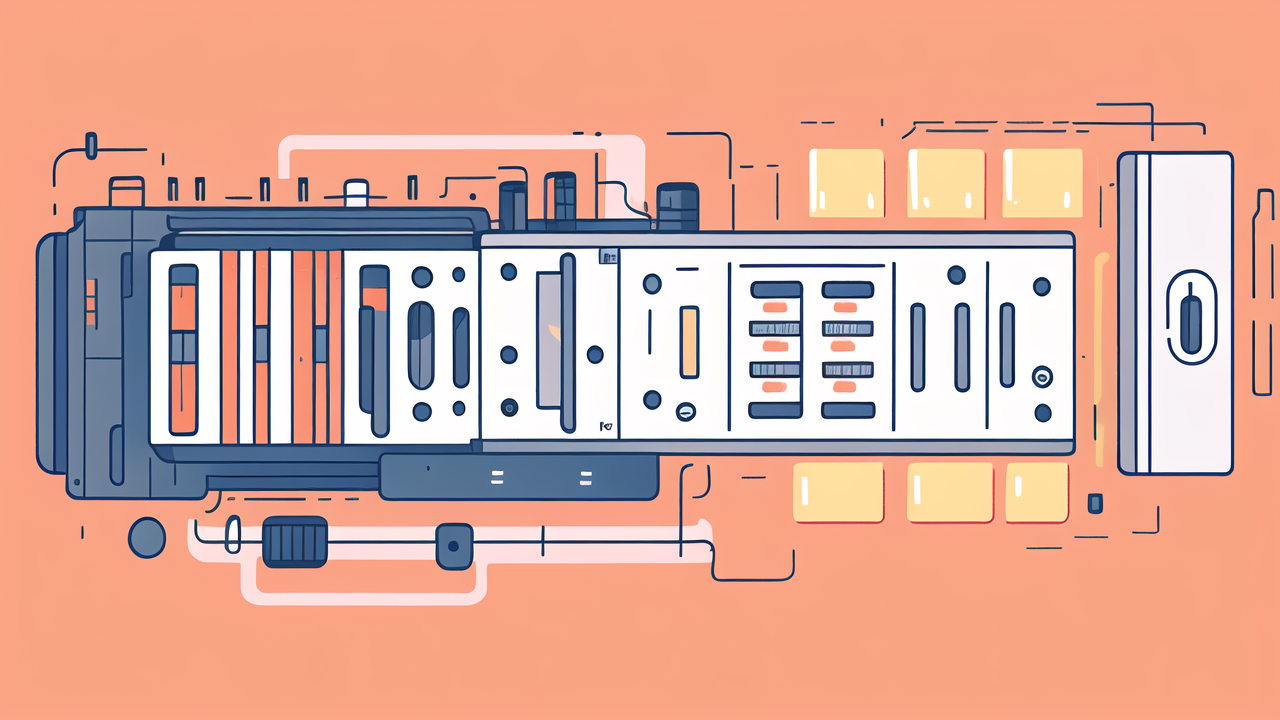 6004 zz bearing price, Abstract geometric building illustration with bold colors; no relevance to 6004 ZZ Bearing.