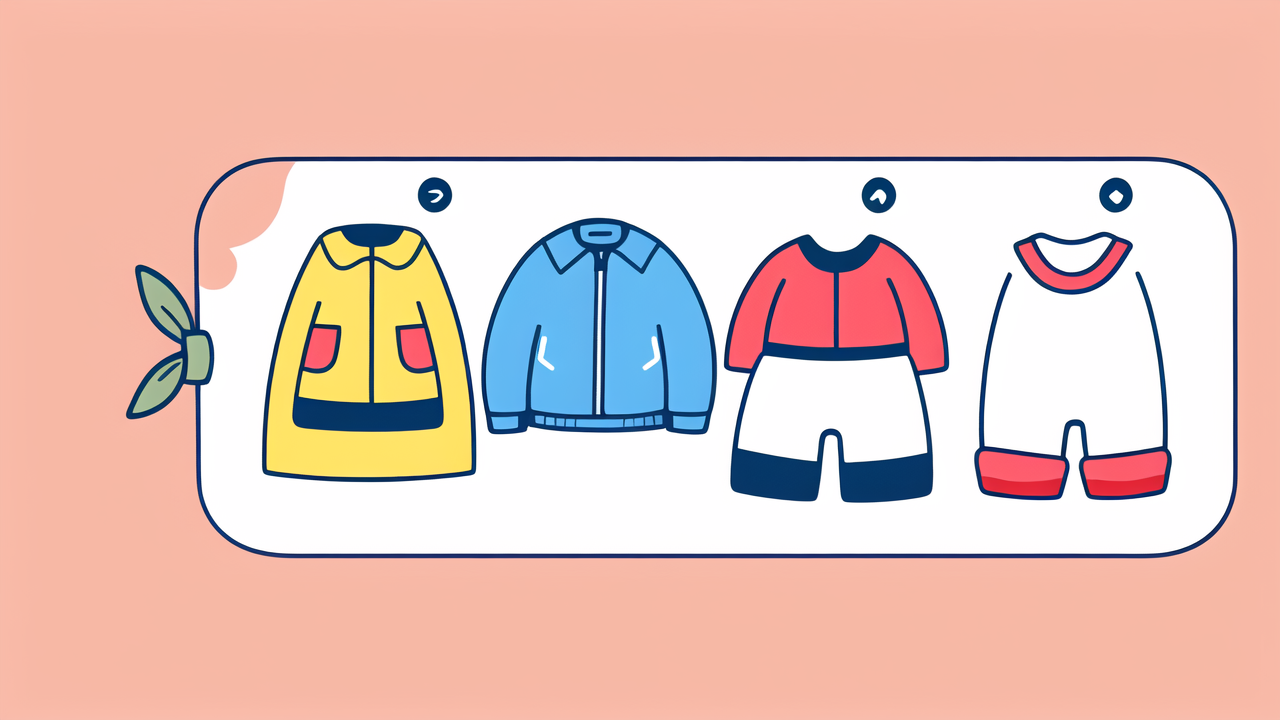 Vibrant infant summer clothes in a yellow washing machine cycle with colorful attire