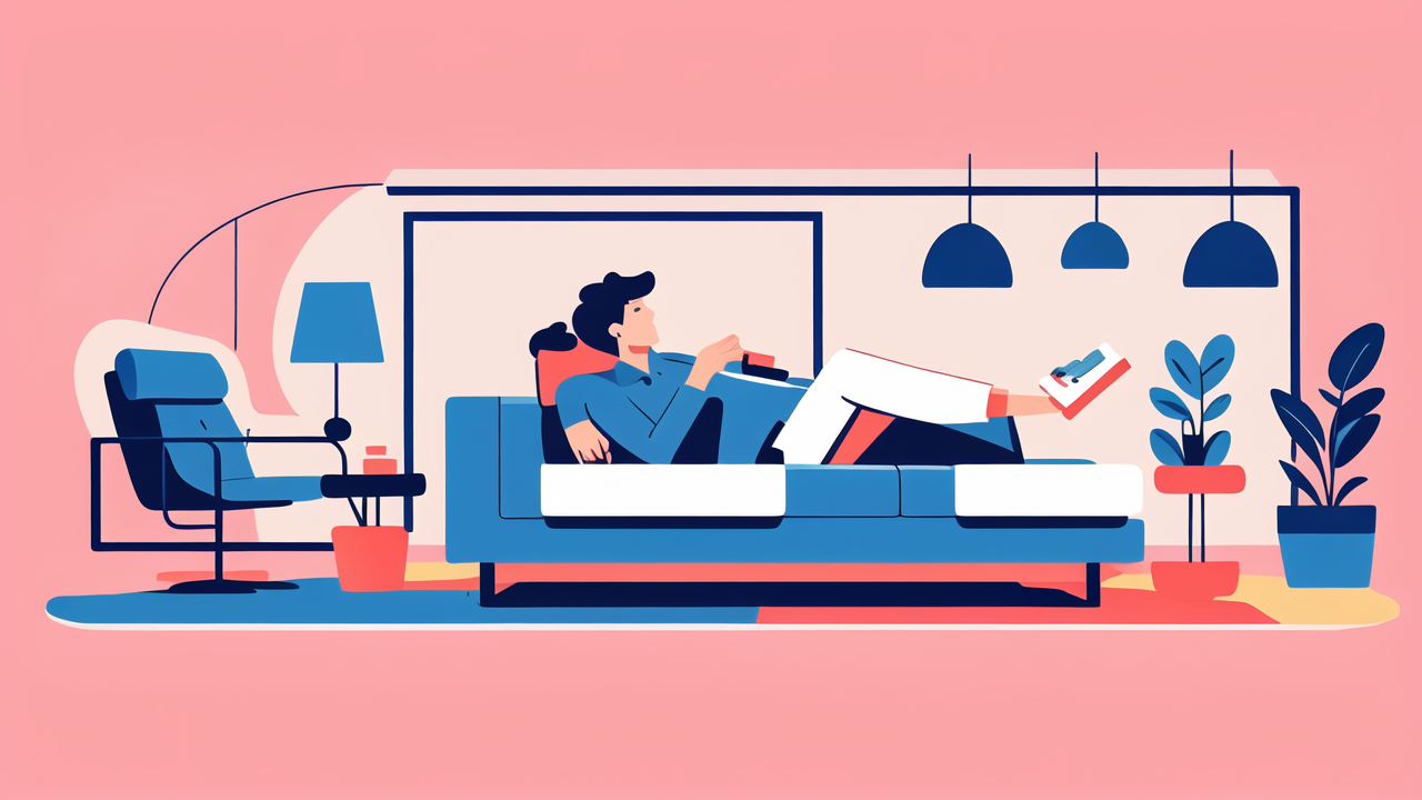 golden power lift chair, cozy living room with blue armchairs, Square Sectional Sofas, and abstract art