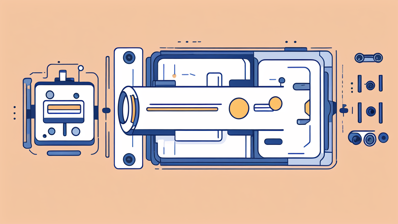 6005 C3 Bearings trio abstract designs in black and white on peach background.