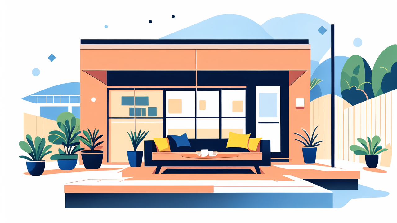 outdoor kitchen storage