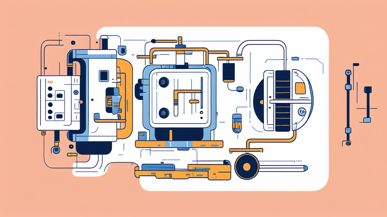 6001 2rsh bearing, Futuristic yellow submarine with propeller on orange background, sleek design