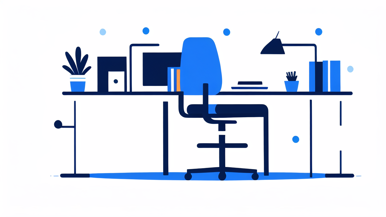 Modern office with TWS Bluetooth speakers and African chairs.