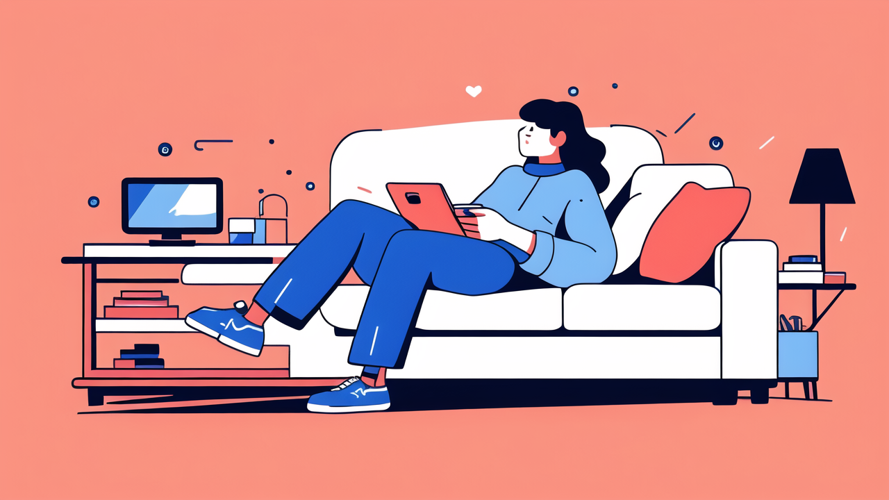 dark blue recliner chair