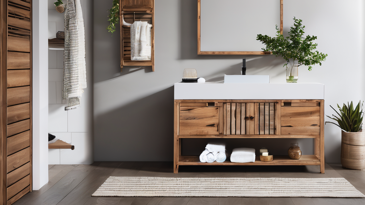 bathroom storage solution