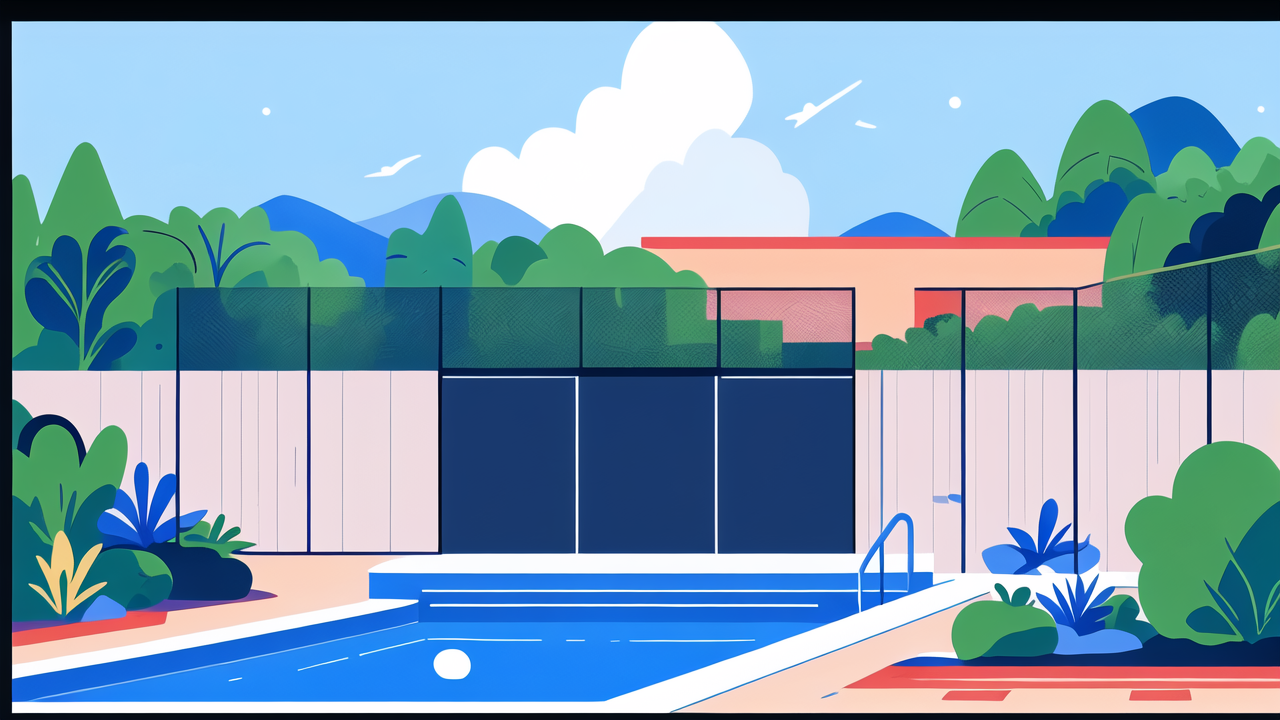 pool fence ideas