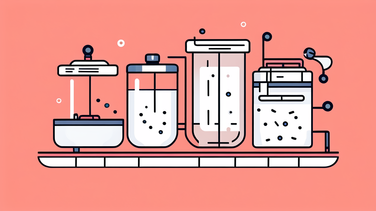 Minimalist bong components in a lab setup; ideal for bong selection comparison.