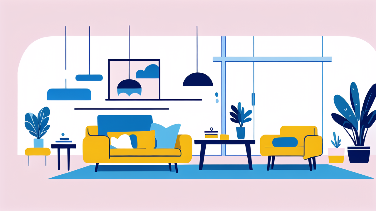 modern workspace with XXXL Hanging Chairs and sustainable furniture design