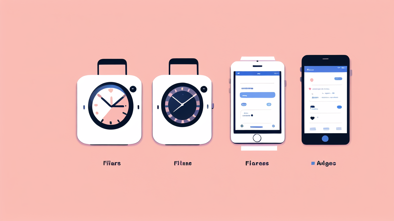 fila smartwatch, FILA Smart Watches comparison with analog and digital devices, sleek design.