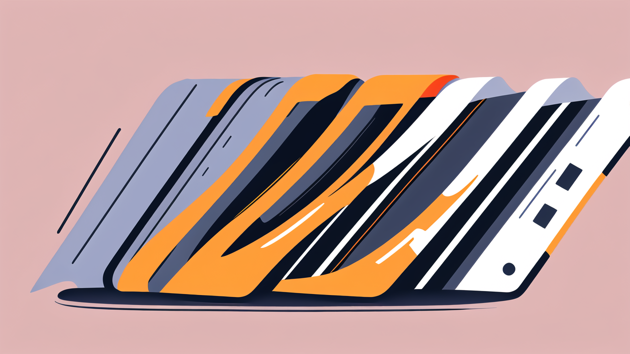 Futuristic carbonfiber space station with solar panels, blue and orange theme.