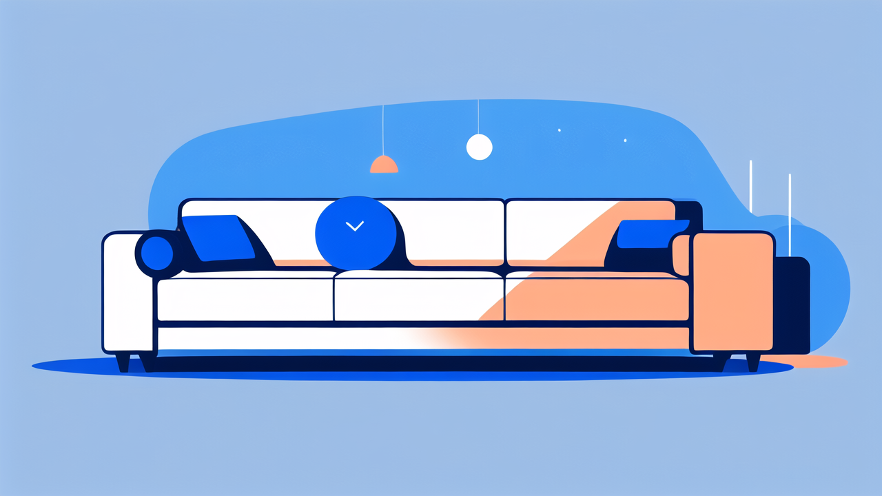 dark blue recliner chair