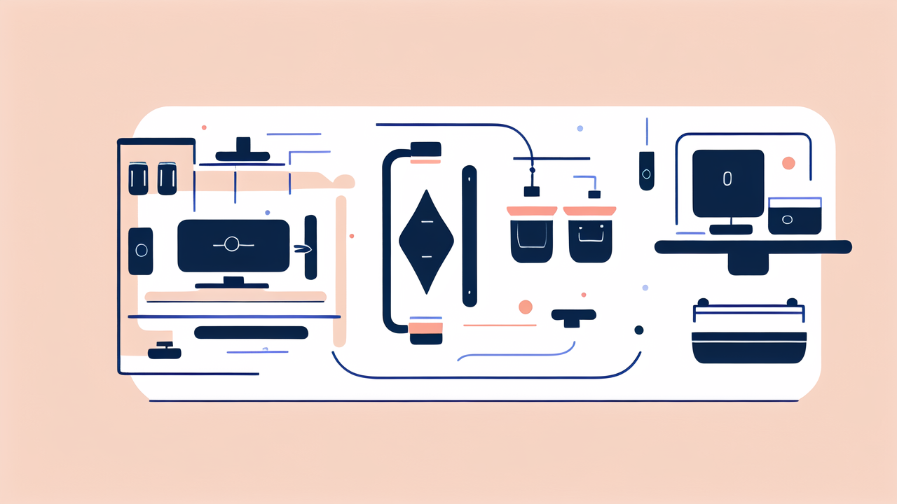 Modern abstract office layout with bongs and cute smoking accessories