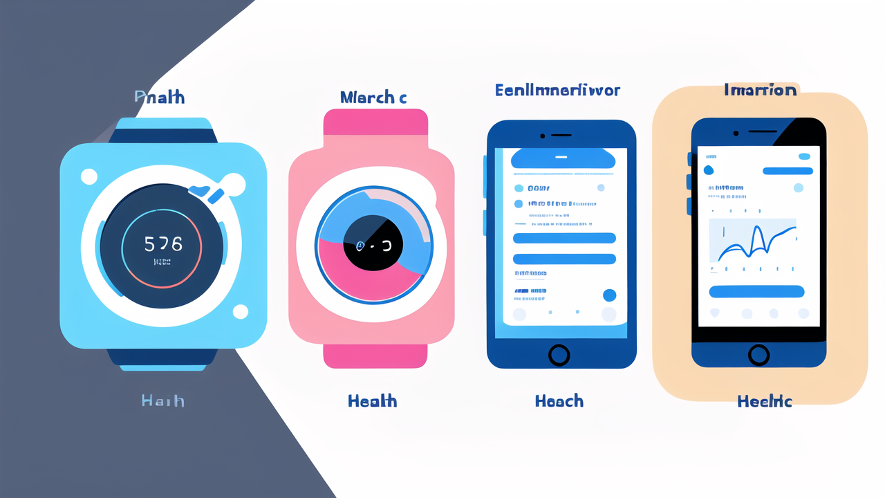 cool smart watch, Cool Smartwatch collection against pink background with varied designs and colors.
