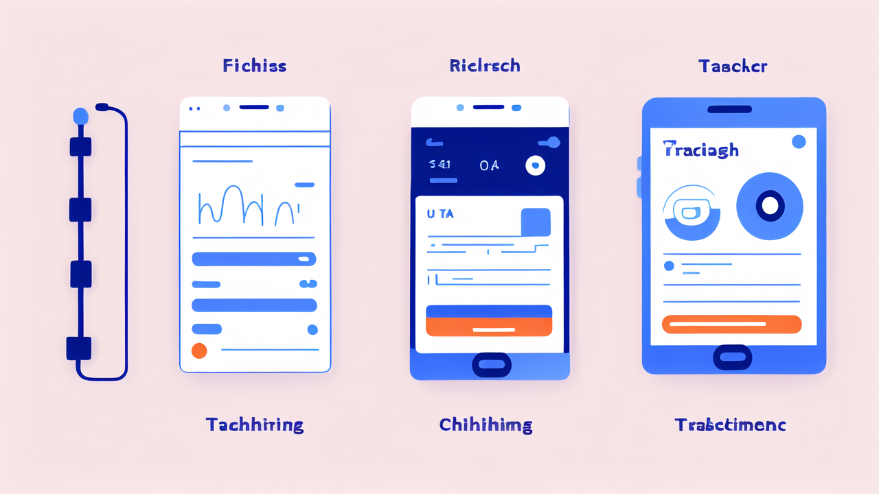 smart smart watch interfaces showcasing Fitness Tracker designs and features