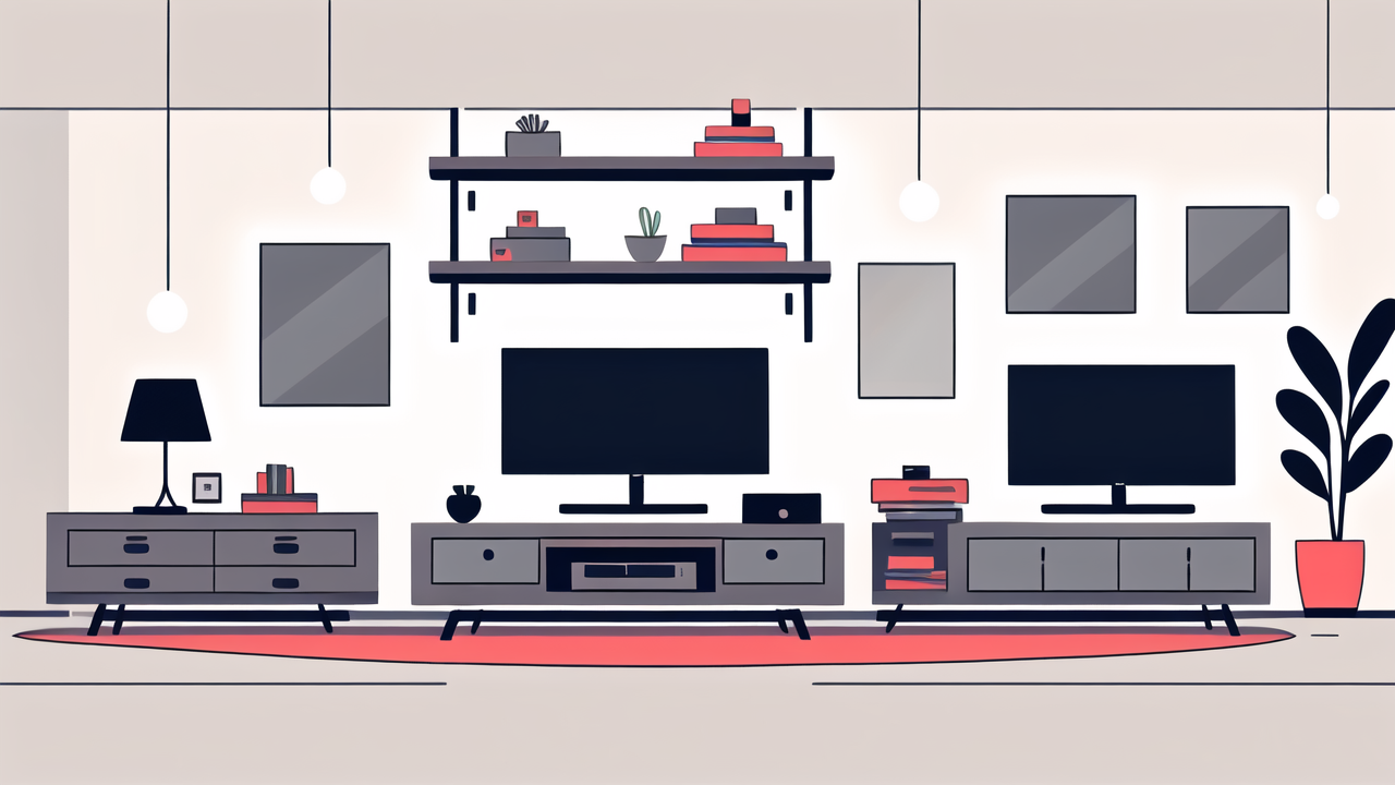 rustic grey tv stand