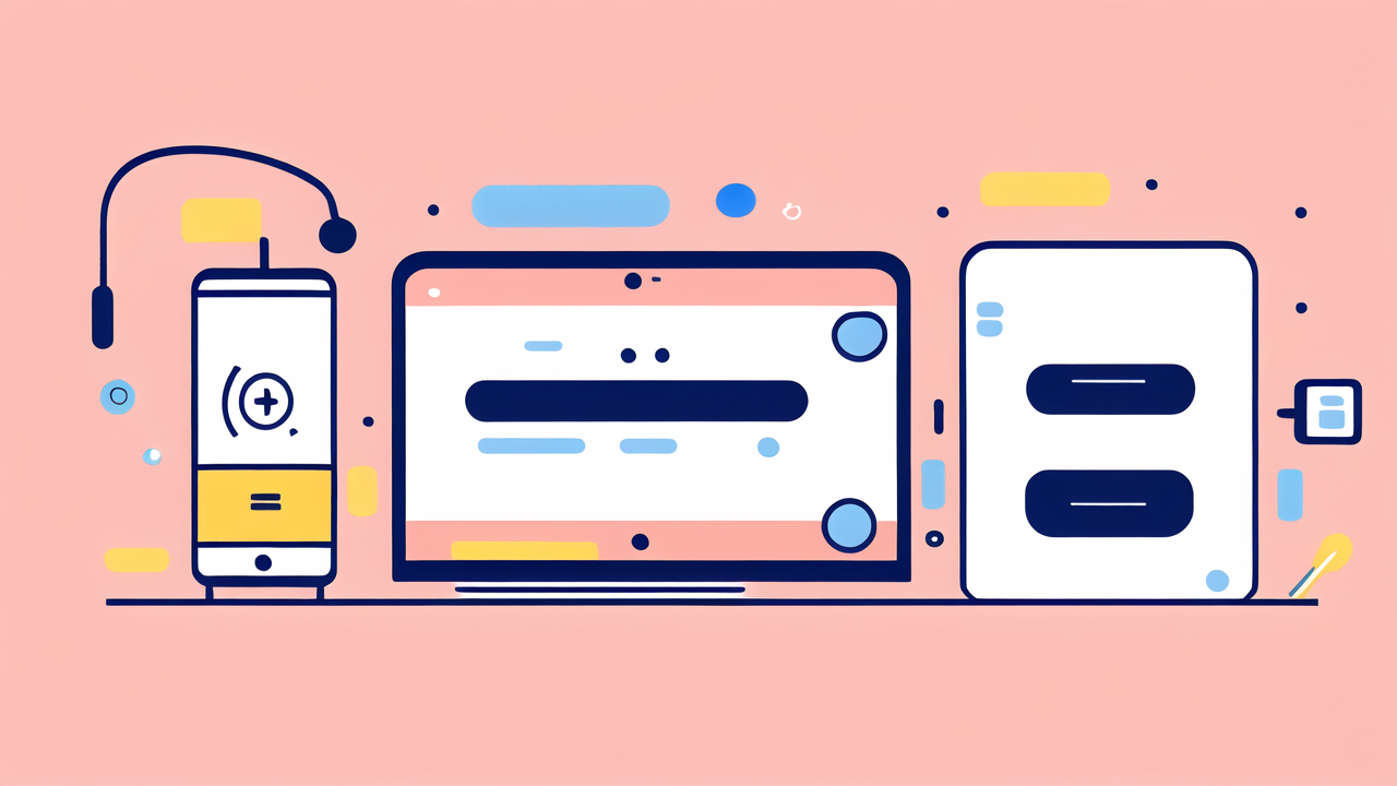 Modern digital workspace showcasing multifunctional products. Focus keyword: baby gear