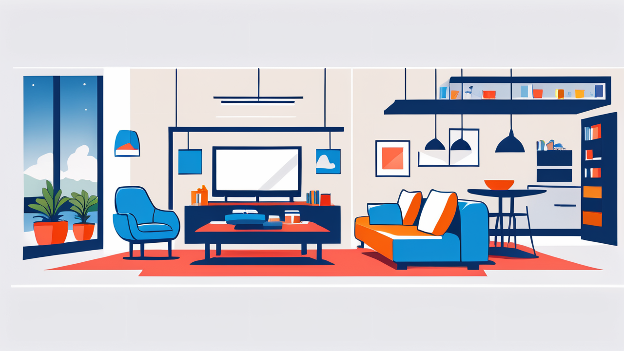african living room