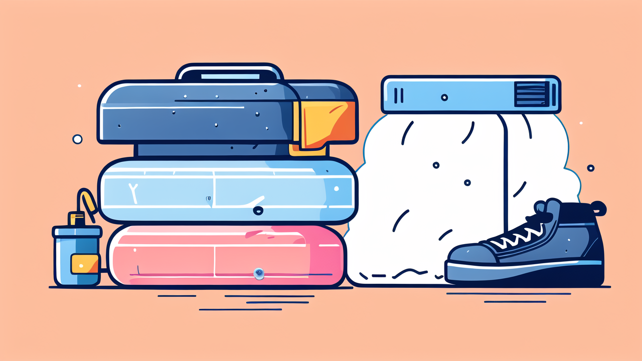 Baby snow boots: vibrant blue with orange sole and white with blue sole