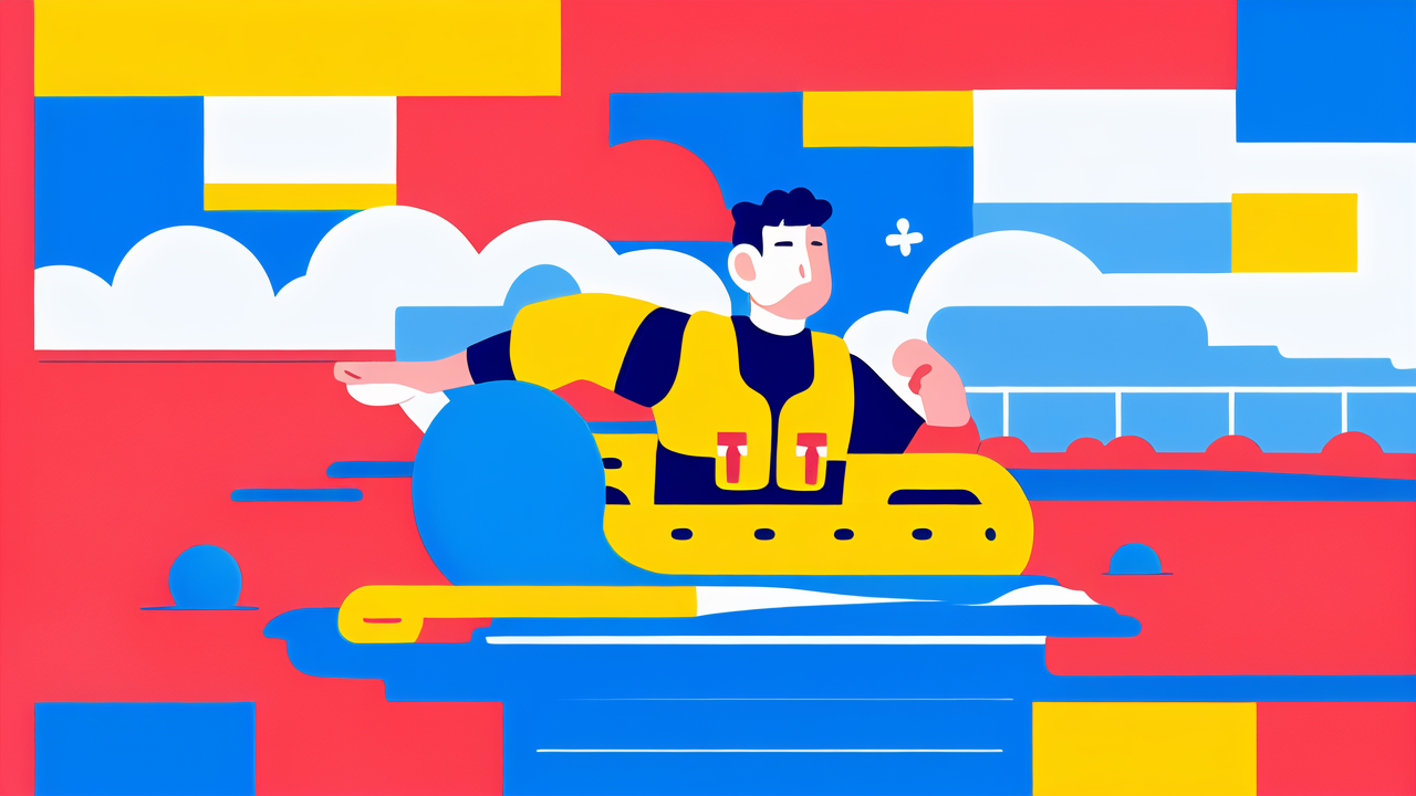 Inflatable Life Vest Baby Swimming Jacket