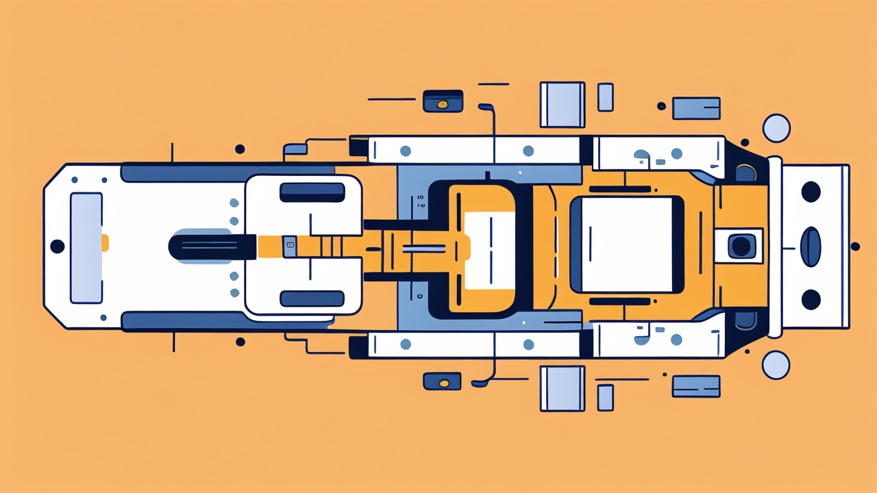 futuristic engine illustration with 40tm18u40al bearing, vibrant colors, dynamic lines