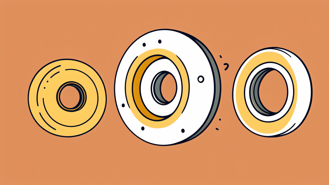 Three cylindrical objects with a 6012 RS Bearing focus on modern design elements.