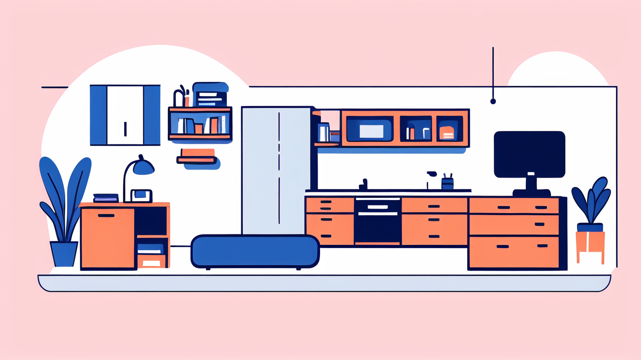 space saving dresser