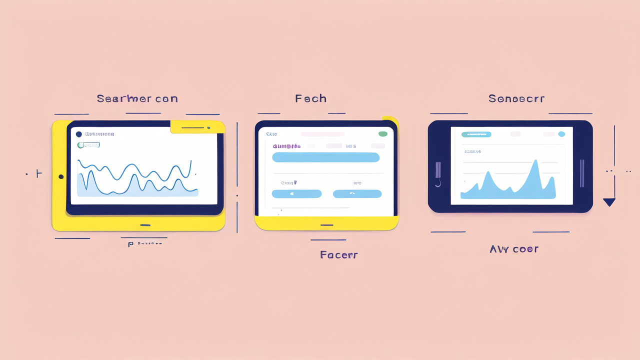 WalkFit Watch Fitness Tracker apps: Searmer Con, Fach, and Sonocorr comparison.