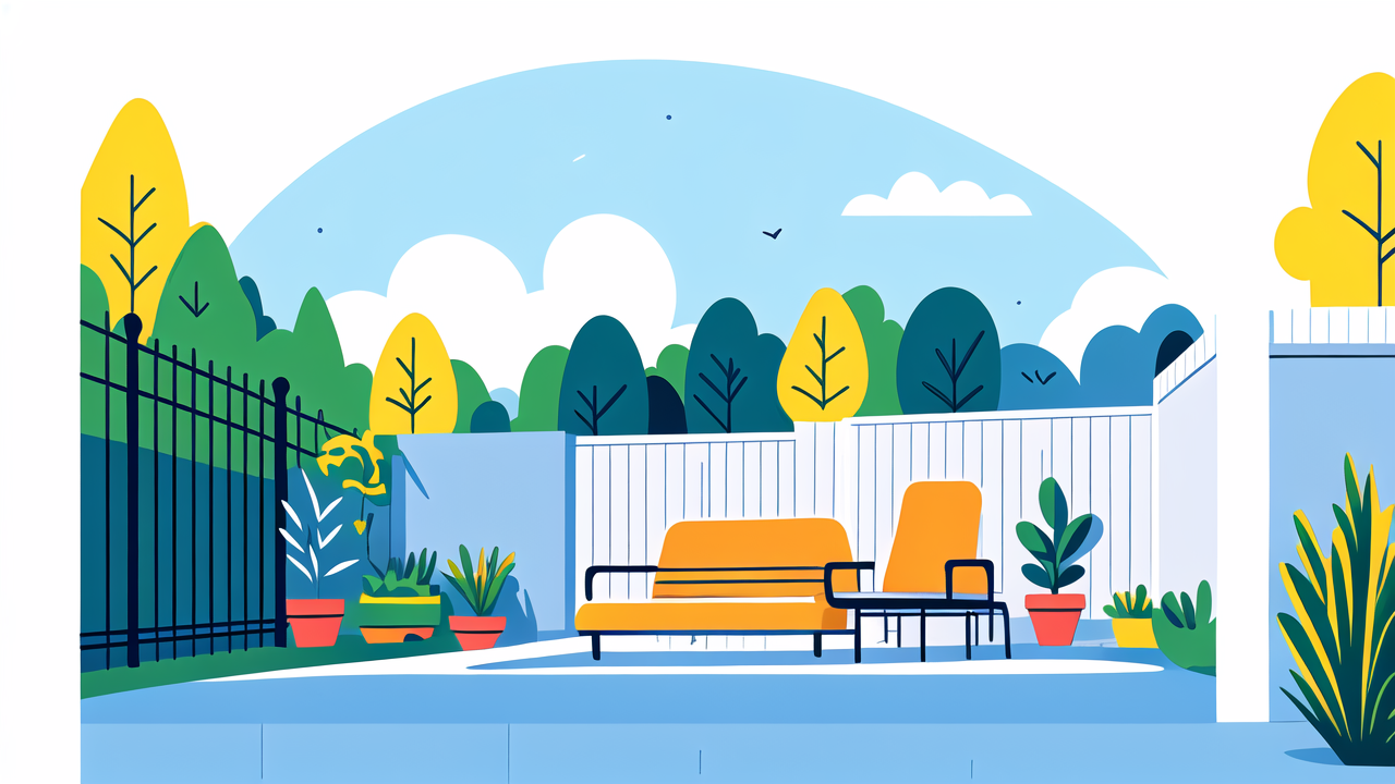 low maintenance fence