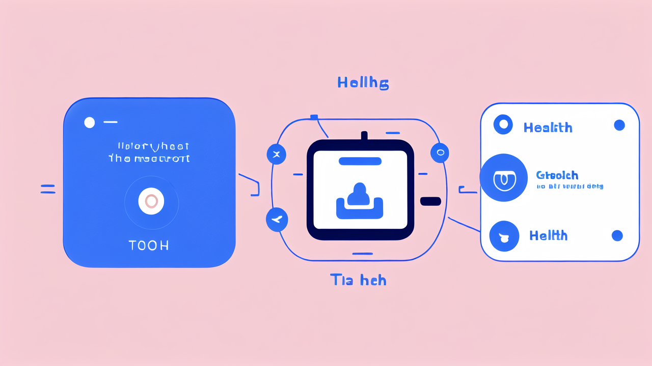 Smart suit flowchart showing wearable fitness technology process steps