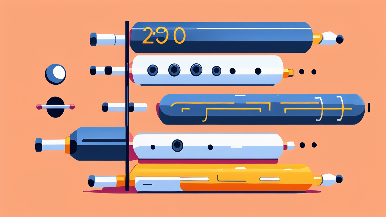 Stack of cylindrical 6305 ZZ Bearings on orange background, showcasing unique designs.