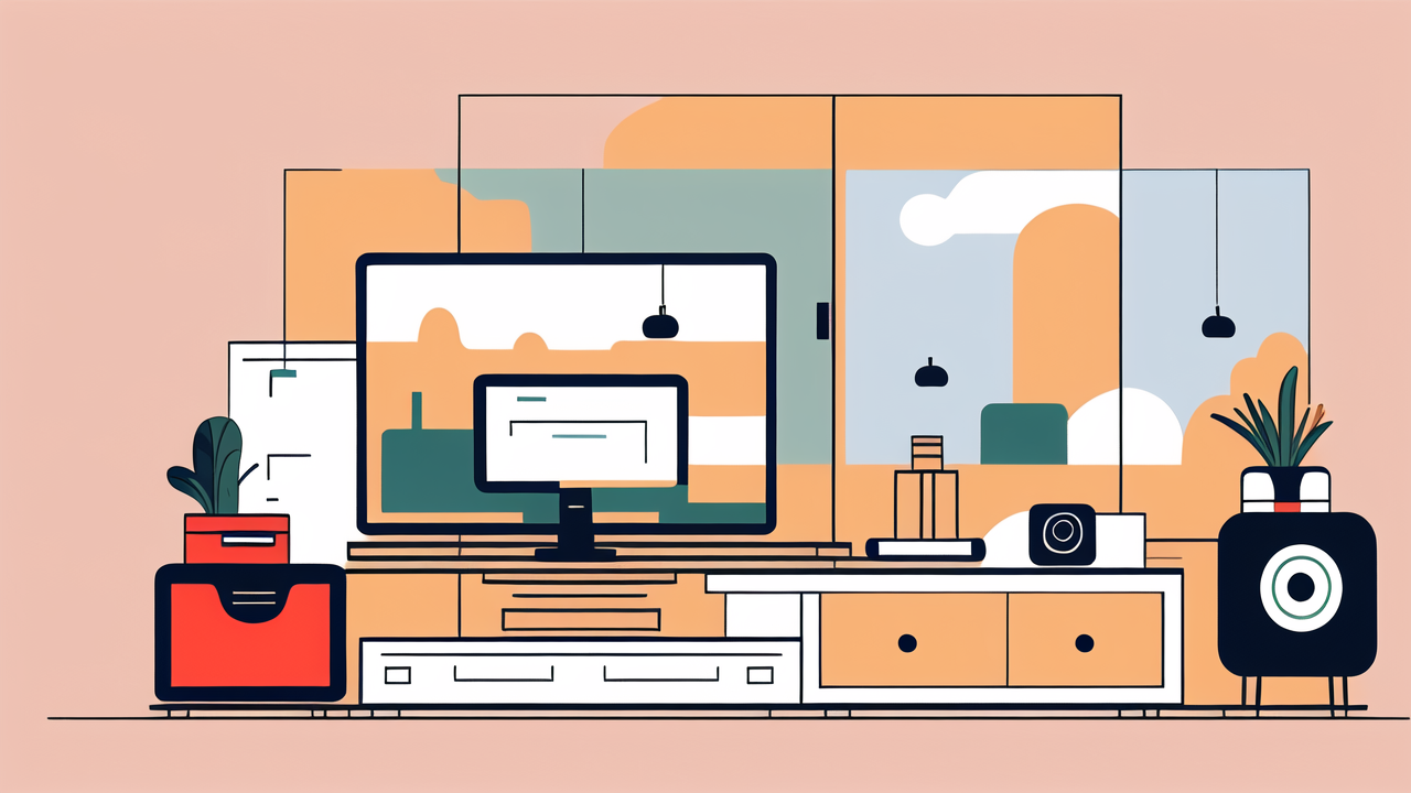 modern home stereo system