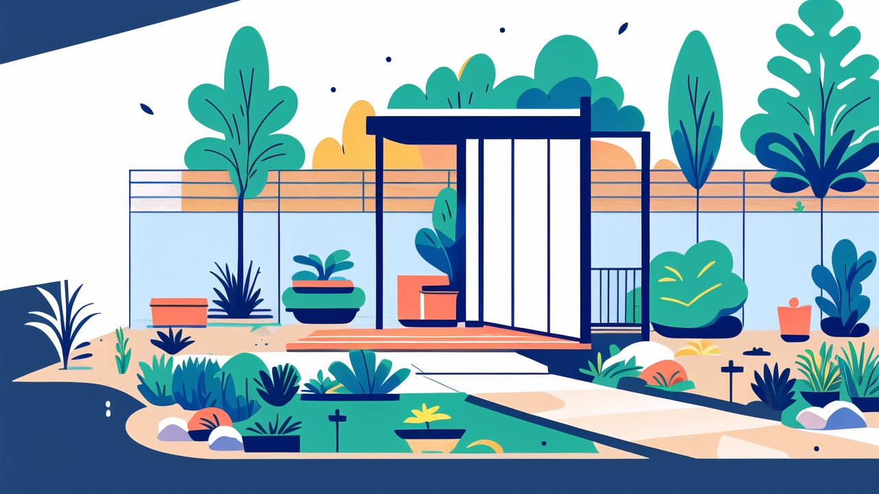 outdoor garden fence ideas