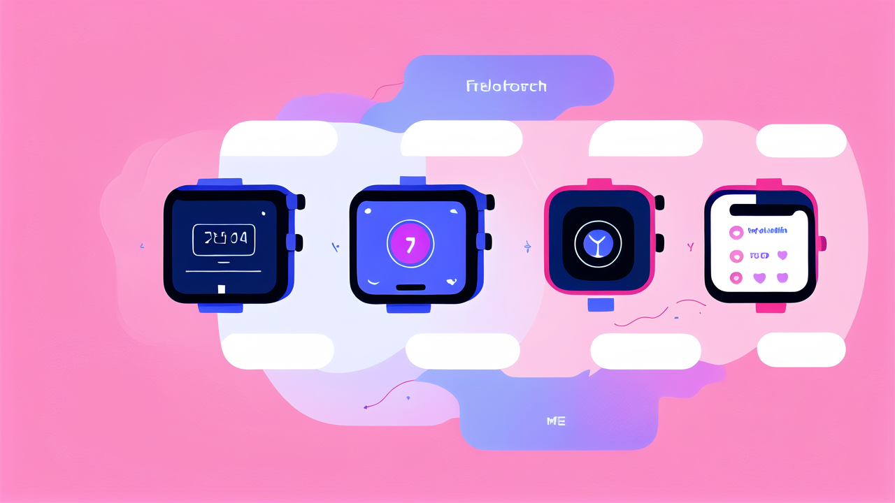 smart watch with body temperature