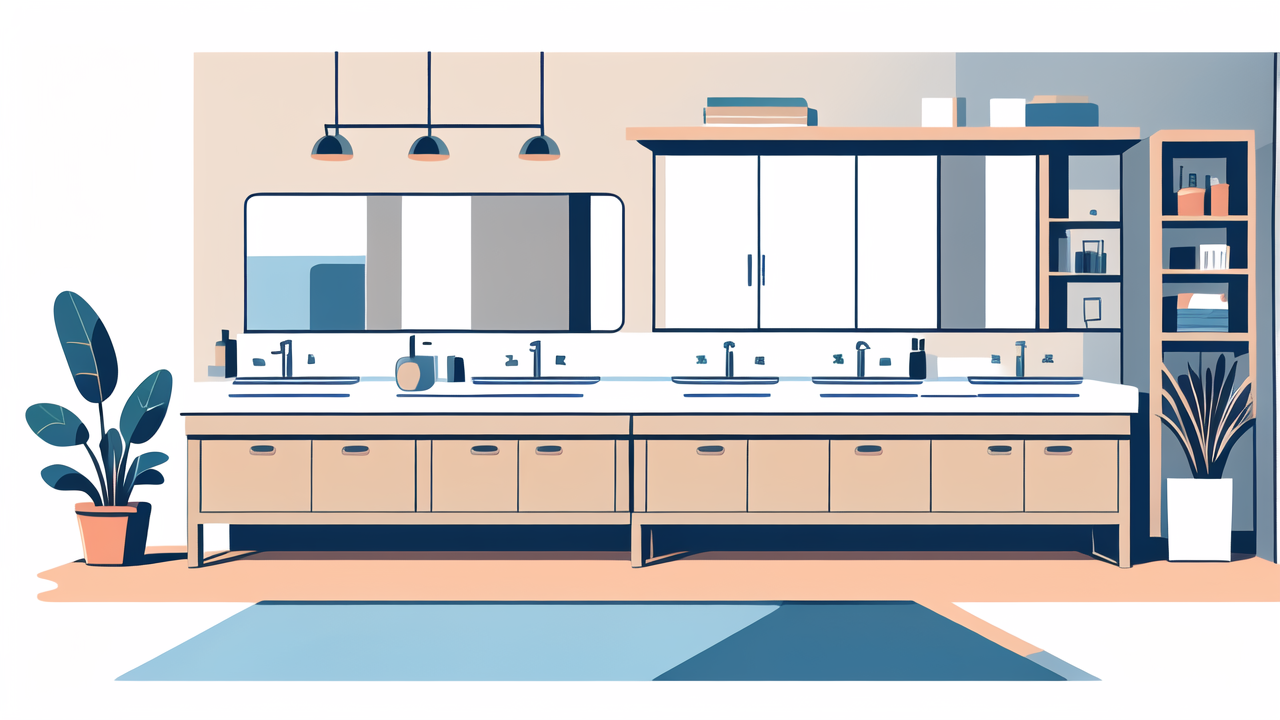 bathroom organization idea