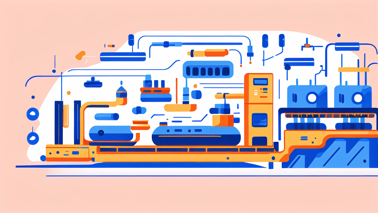 6204 C3 Bearings futuristic machine on vibrant pink background with sleek design