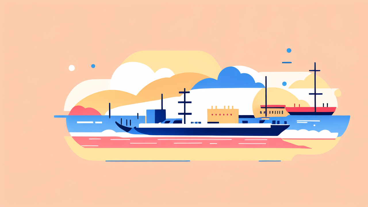 baby outfit, Disney Diaper Bags not shown in vibrant harbor scene with blue ship and sky.