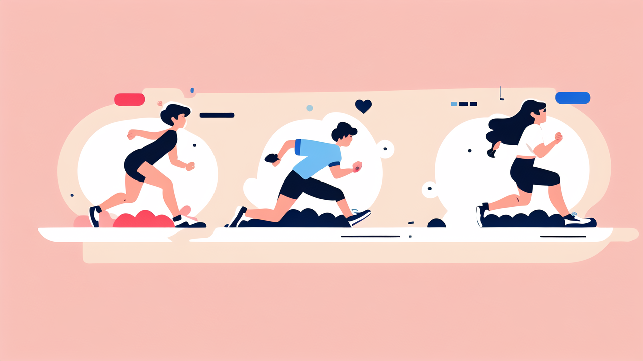 Smart smart watch illustration on pink background for Smartwatch Guide.