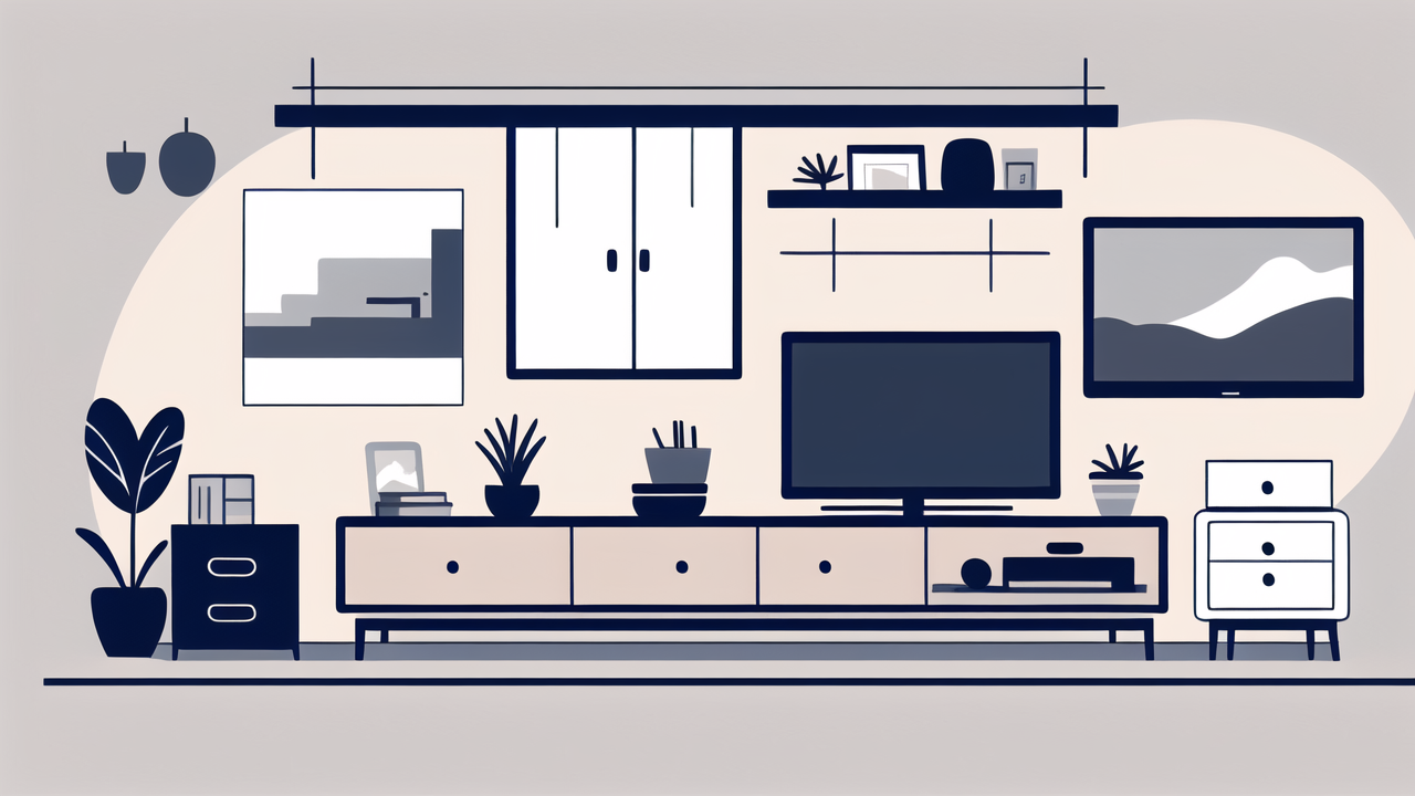 rustic grey tv stand