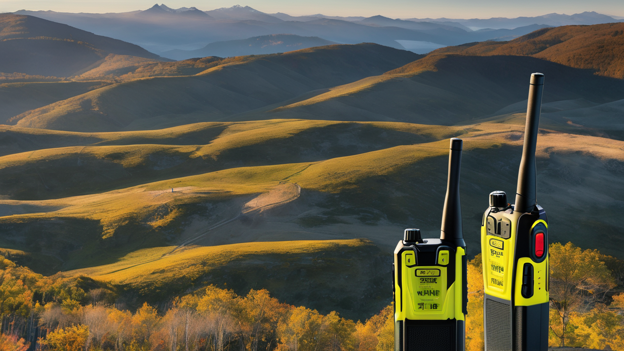 best long range walkie talkie
