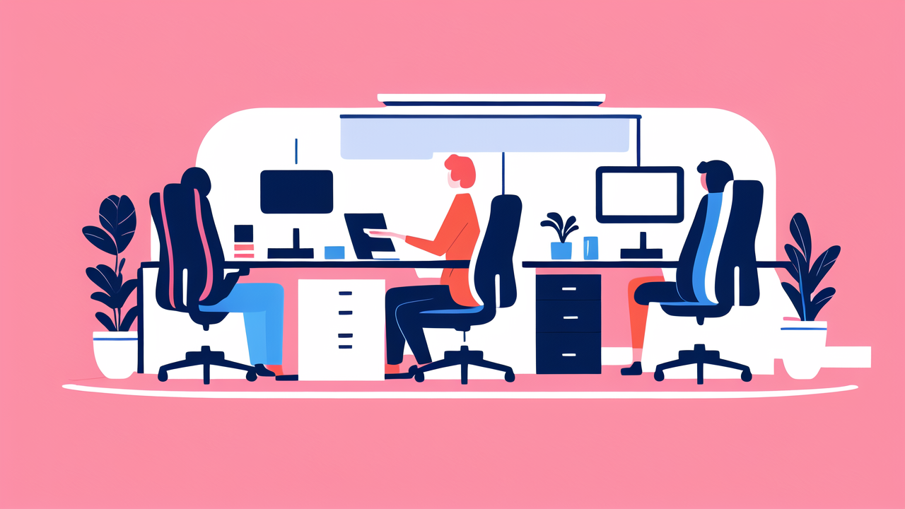 white ergonomic office chair