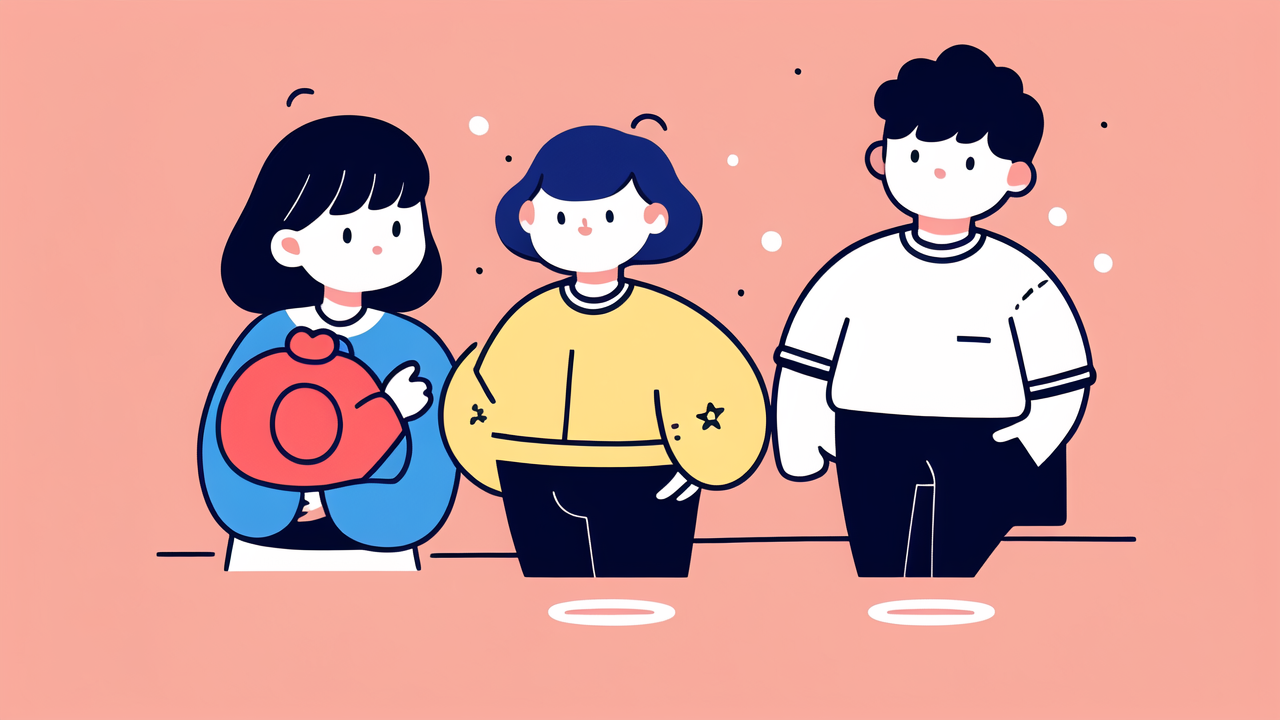 the baby shoes, Cartoon characters on pink backdrop, baby shoes theme, emphasizing love and friendship.