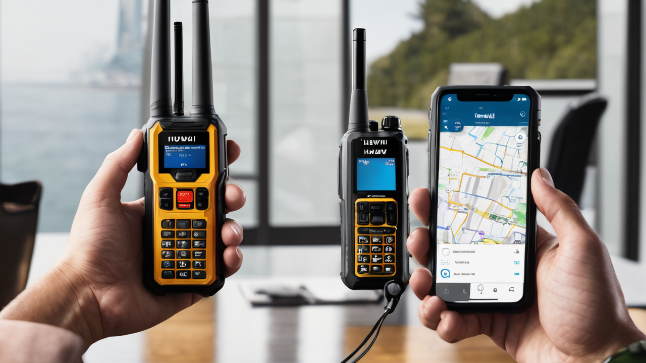 walkie talkie phone