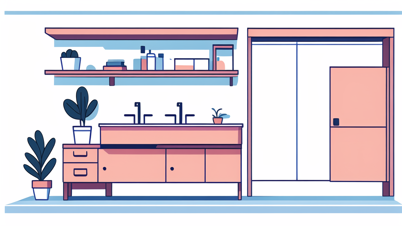 bathroom storage solution