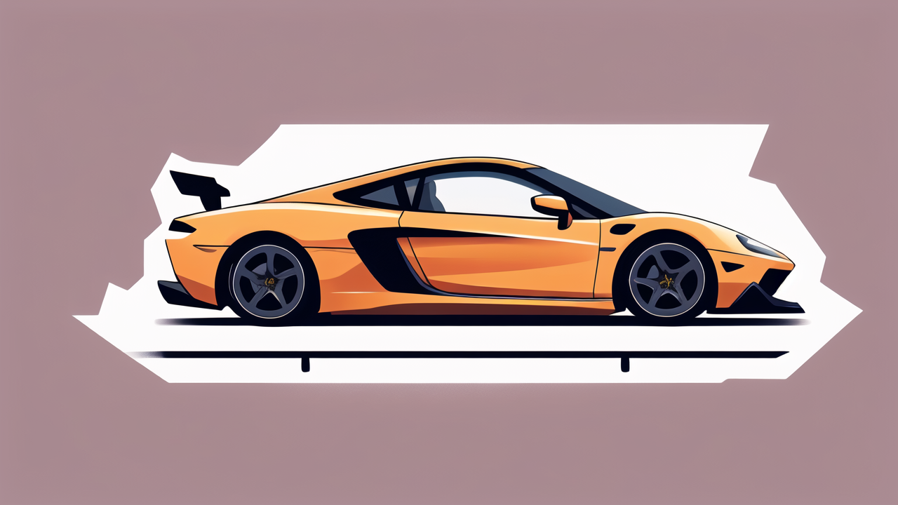 Stylized airplane with sleek design in vibrant colors, featuring Carbon Fiber Composites.