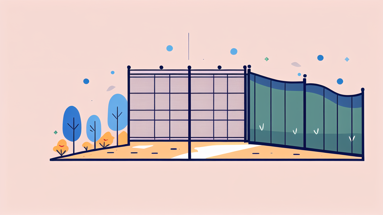 low maintenance fence