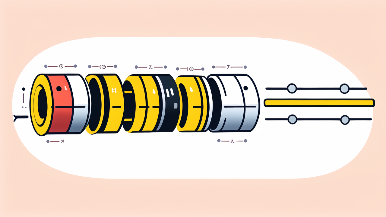 Camera lens diagram with components, featuring Sealed Bearings and 6210 bearing dimensions